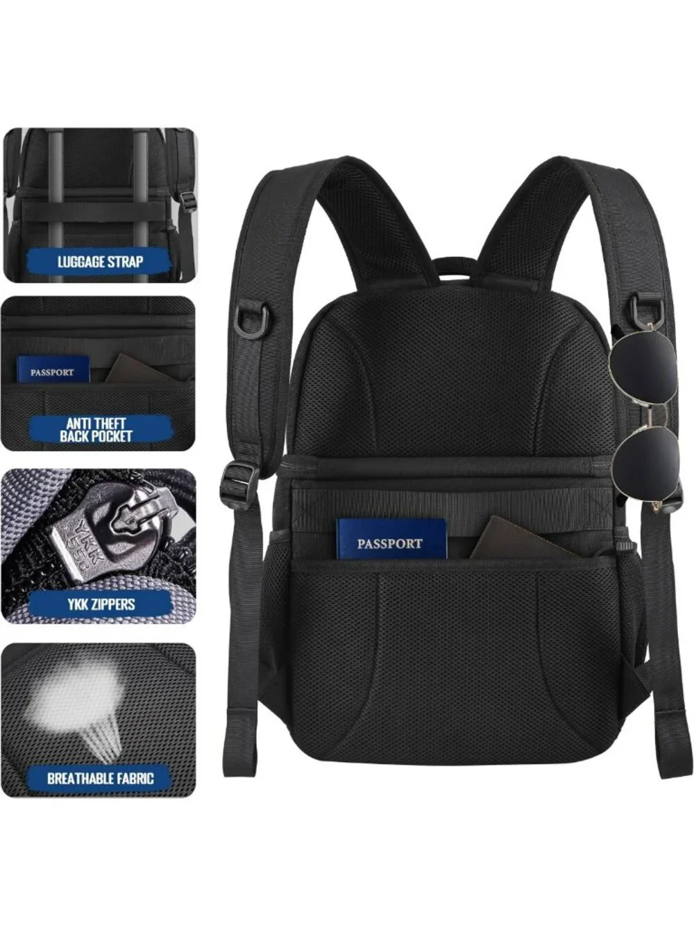 Tactical Insulated Lunch Backpack for Men, Double Deck Cooler & Leakproof Design